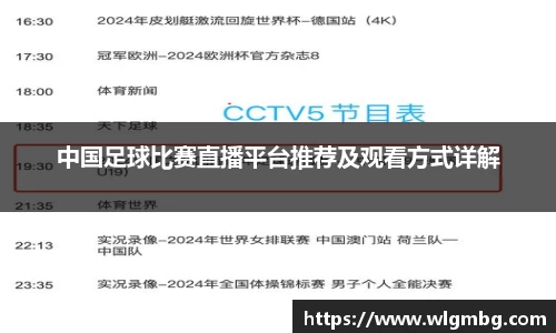 中国足球比赛直播平台推荐及观看方式详解
